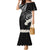 White Sunday Tokelau Gardenia Thunbergia Family Matching Mermaid Dress and Hawaiian Shirt Fakamalo Atu Kia Te Koutou Uma