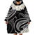 White Sunday Tokelau Gardenia Thunbergia Wearable Blanket Hoodie Fakamalo Atu Kia Te Koutou Uma