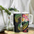 Kiribati Red Jasmine Mango Tumbler With Handle Reggae Polynesian Art Vibe