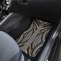 Brown Tongan Polynesian Tribal Car Mats - Polynesian Pride