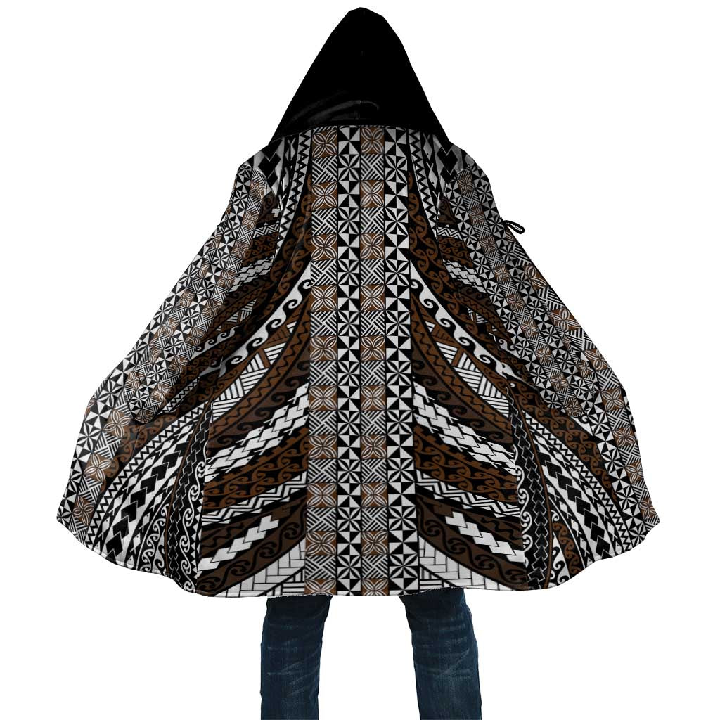 Brown Tongan Polynesian Tribal Cloak - Polynesian Pride