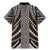 Brown Tongan Polynesian Tribal Family Matching Mermaid Dress and Hawaiian Shirt - Polynesian Pride