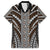 Brown Tongan Polynesian Tribal Family Matching Tank Maxi Dress and Hawaiian Shirt - Polynesian Pride