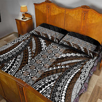 Brown Tongan Polynesian Tribal Quilt Bed Set - Polynesian Pride