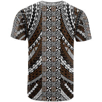 Brown Tongan Polynesian Tribal T Shirt - Polynesian Pride