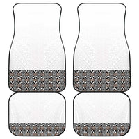Light Gray Tongan Polynesian Tribal Car Mats - Polynesian Pride