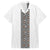 Light Gray Tongan Polynesian Tribal Family Matching Long Sleeve Bodycon Dress and Hawaiian Shirt - Polynesian Pride