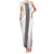 Light Gray Tongan Polynesian Tribal Family Matching Tank Maxi Dress and Hawaiian Shirt - Polynesian Pride