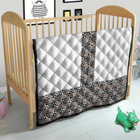 Light Gray Tongan Polynesian Tribal Quilt - Polynesian Pride