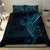 Black Blue Polynesian Tribal Bedding Set - Polynesian Pride