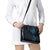 Black Blue Polynesian Tribal Shoulder Handbag - Polynesian Pride