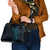 Black Blue Polynesian Tribal Shoulder Handbag - Polynesian Pride