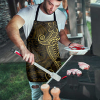 Black Gold Polynesian Tribal Apron - Polynesian Pride