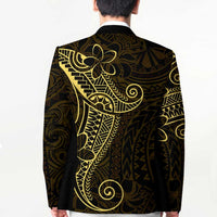 Black Gold Polynesian Tribal Blazer - Polynesian Pride