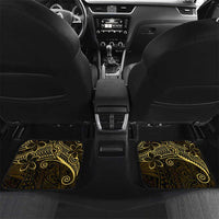 Black Gold Polynesian Tribal Car Mats - Polynesian Pride