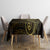 Black Gold Polynesian Tribal Tablecloth - Polynesian Pride