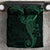 Black Green Polynesian Tribal Bedding Set - Polynesian Pride