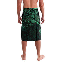 Black Green Polynesian Tribal Lavalava - Polynesian Pride