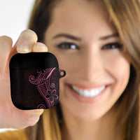 Black Pink Polynesian Tribal AirPods Case - Polynesian Pride