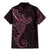 Black Pink Polynesian Tribal Family Matching Mermaid Dress and Hawaiian Shirt - Polynesian Pride