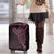 Black Pink Polynesian Tribal Luggage Cover - Polynesian Pride
