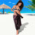 Black Pink Polynesian Tribal Sarong - Polynesian Pride