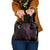 Black Pink Polynesian Tribal Shoulder Handbag - Polynesian Pride