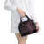 Black Pink Polynesian Tribal Shoulder Handbag - Polynesian Pride