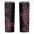 Black Pink Polynesian Tribal Skinny Tumbler - Polynesian Pride