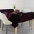 Black Pink Polynesian Tribal Tablecloth - Polynesian Pride