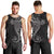 Black White Polynesian Tribal Men Tank Top - Polynesian Pride