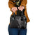 Black White Polynesian Tribal Shoulder Handbag - Polynesian Pride