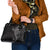 Black White Polynesian Tribal Shoulder Handbag - Polynesian Pride