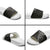 Black White Polynesian Tribal Slide Sandals - Polynesian Pride