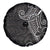 Black White Polynesian Tribal Spare Tire Cover - Polynesian Pride