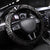Black White Polynesian Tribal Steering Wheel Cover - Polynesian Pride