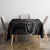 Black White Polynesian Tribal Tablecloth - Polynesian Pride