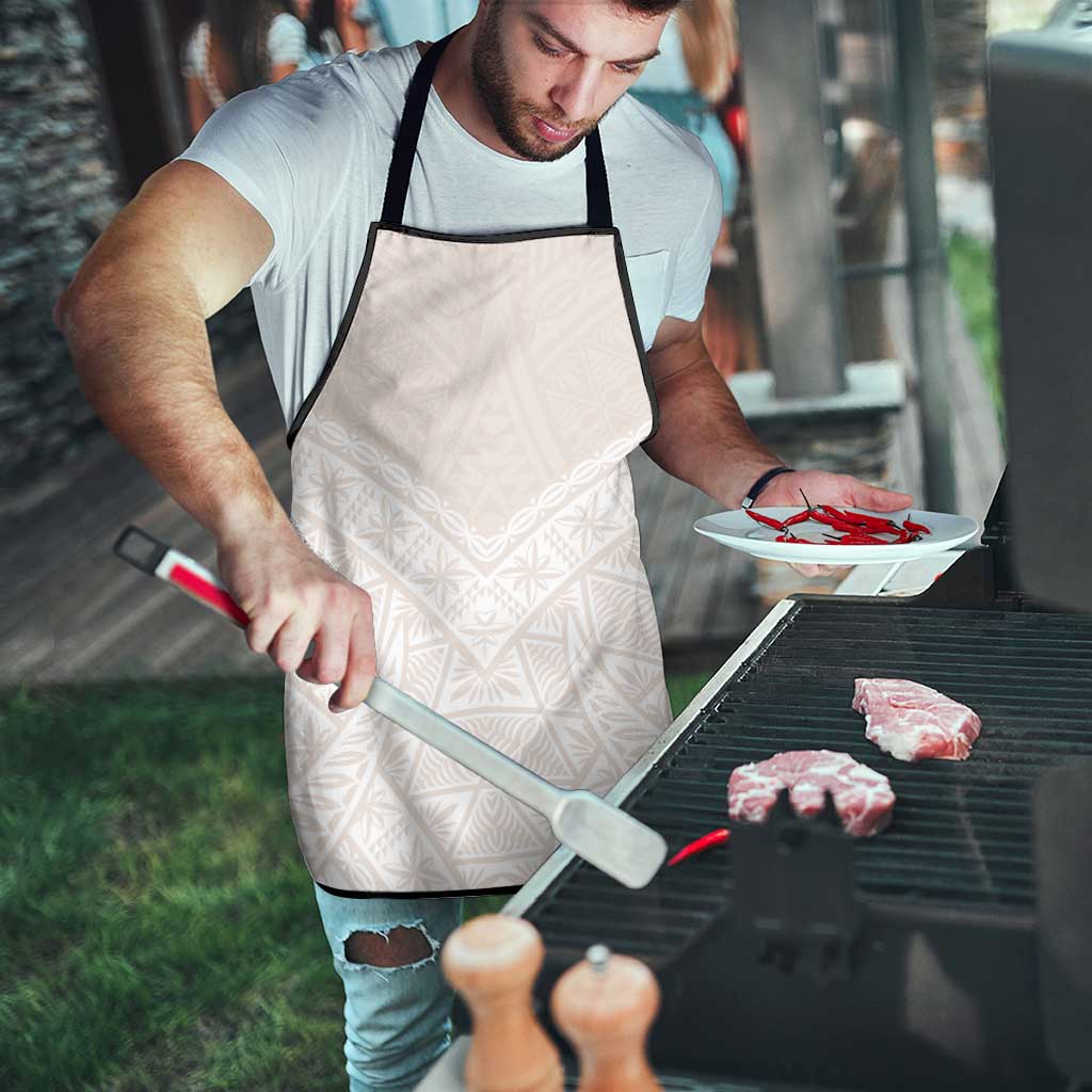 Lotu Tamaiti Tongan Polynesian Art Pattern Apron Traditional Tribal Motifs - Polynesian Pride