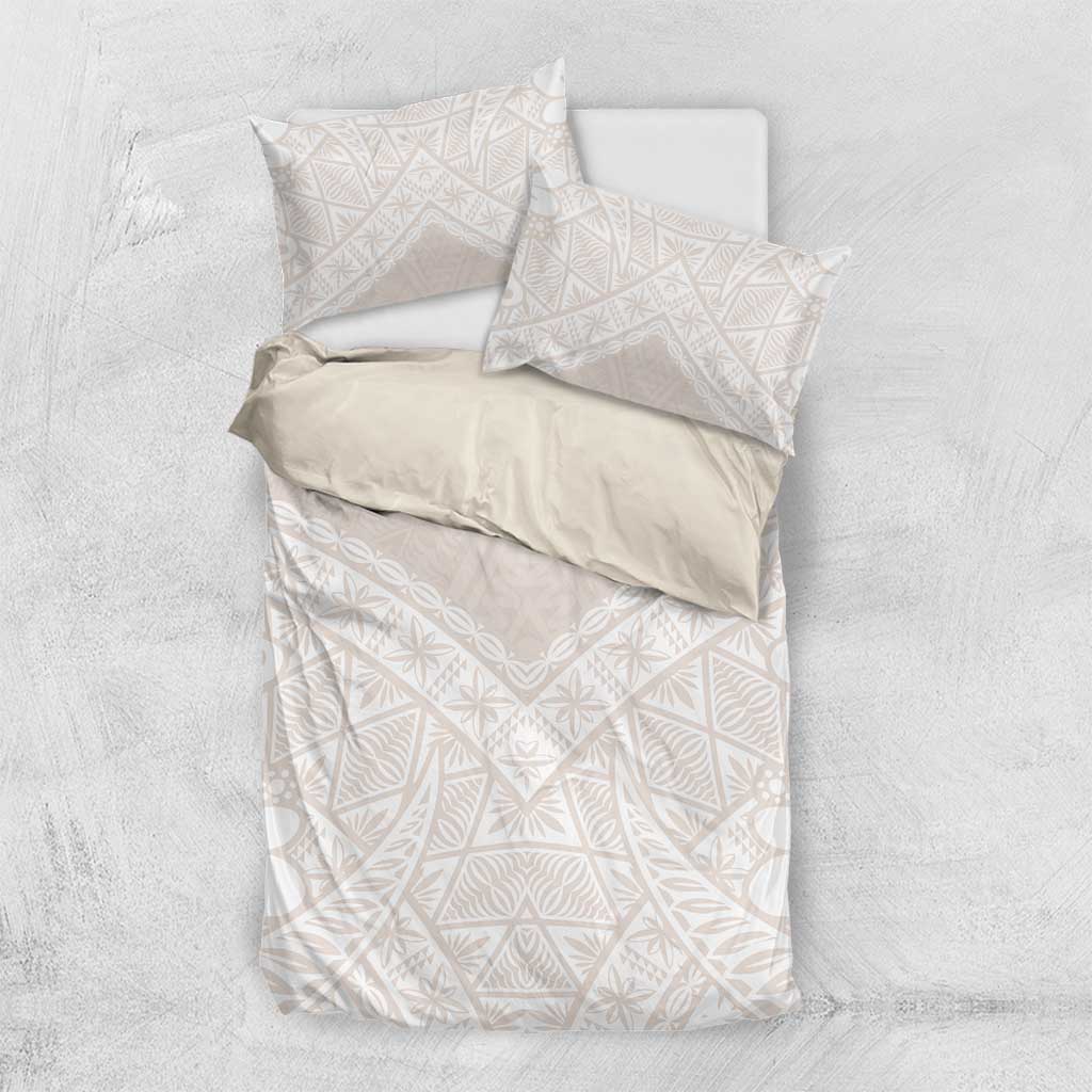 Lotu Tamaiti Tongan Polynesian Art Pattern Bedding Set Traditional Tribal Motifs - Polynesian Pride