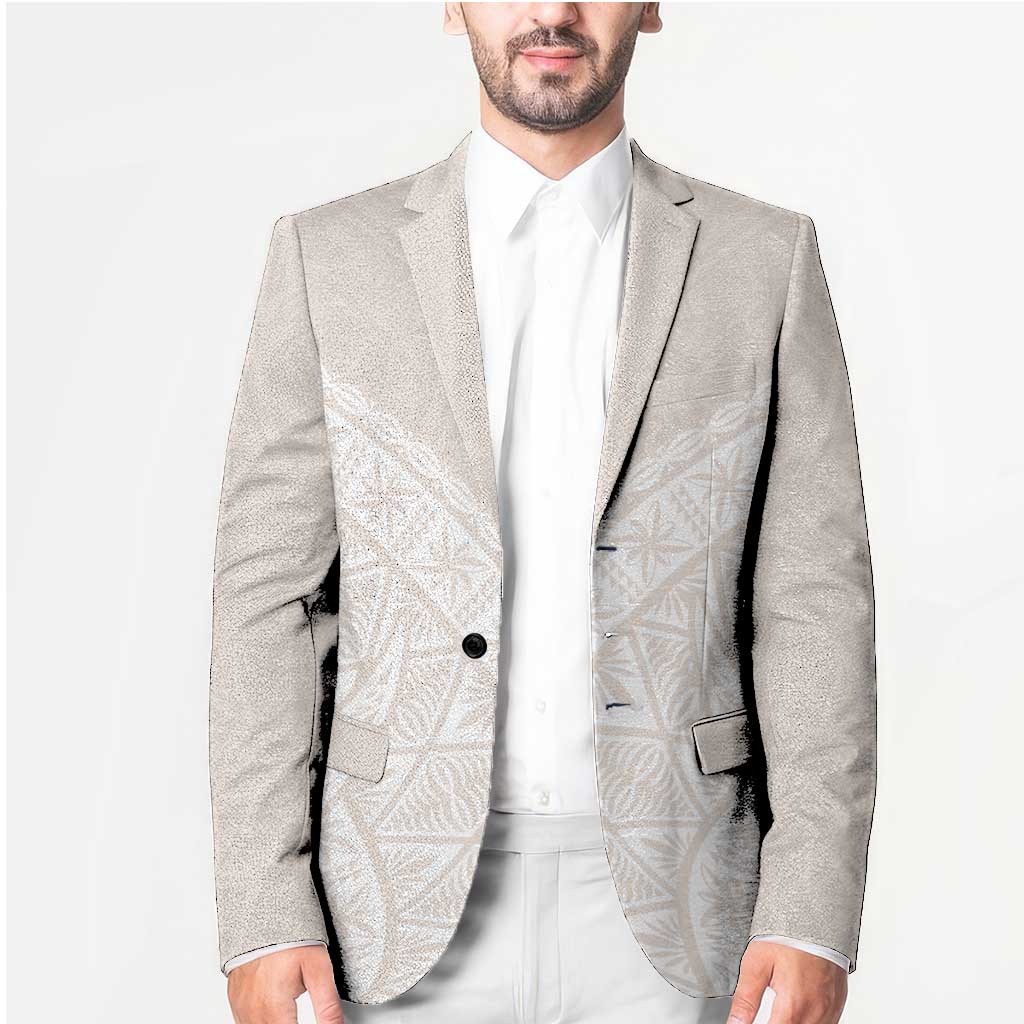 Lotu Tamaiti Tongan Polynesian Art Pattern Blazer Traditional Tribal Motifs - Polynesian Pride
