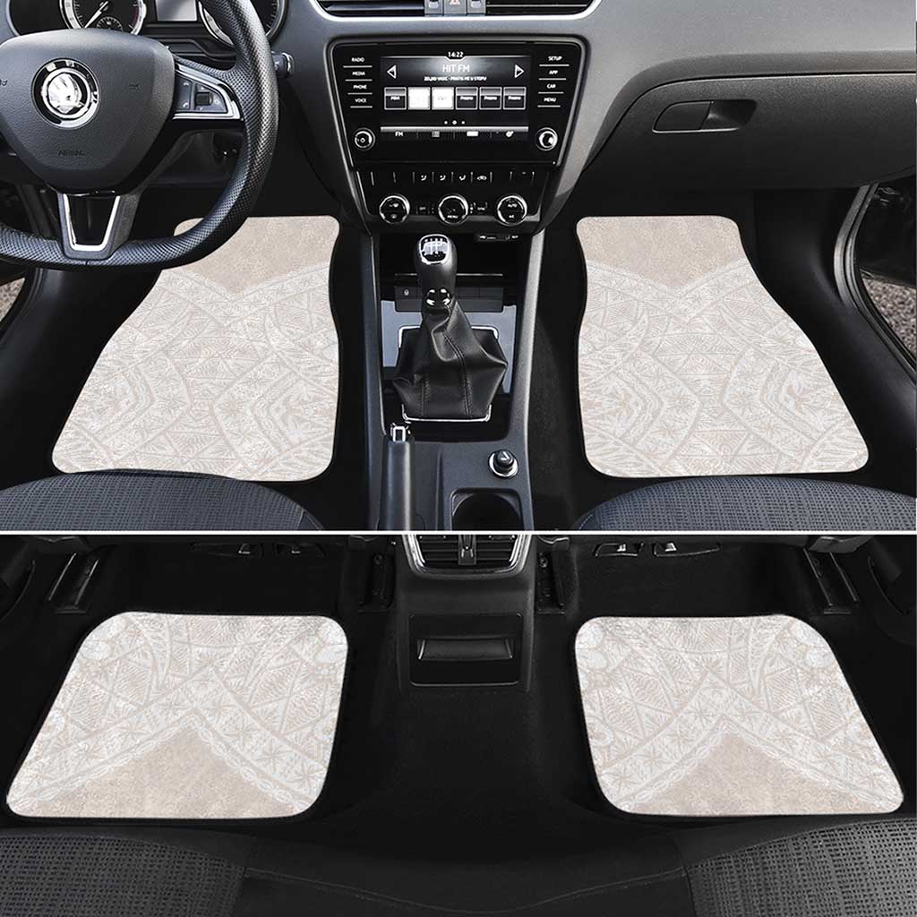Lotu Tamaiti Tongan Polynesian Art Pattern Car Mats Traditional Tribal Motifs - Polynesian Pride