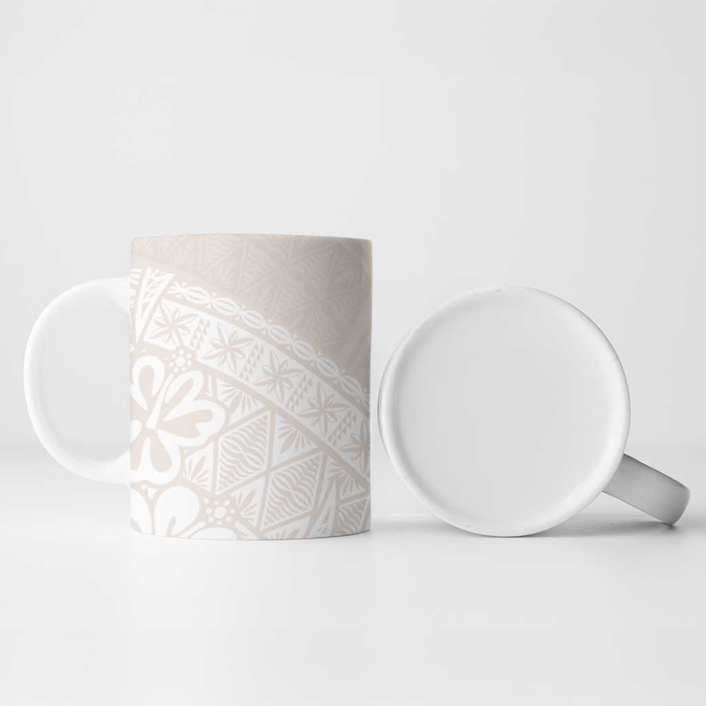 Lotu Tamaiti Tongan Polynesian Art Pattern Ceramic Mug Traditional Tribal Motifs - Polynesian Pride