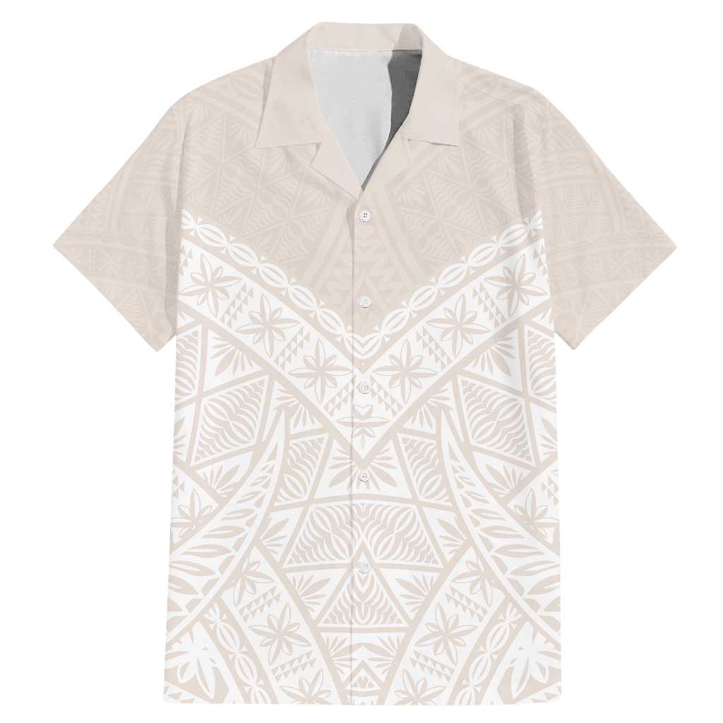 Lotu Tamaiti Tongan Polynesian Art Pattern Family Matching Mermaid Dress and Hawaiian Shirt Traditional Tribal Motifs - Polynesian Pride