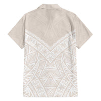 Lotu Tamaiti Tongan Polynesian Art Pattern Family Matching Off Shoulder Maxi Dress and Hawaiian Shirt Traditional Tribal Motifs - Polynesian Pride