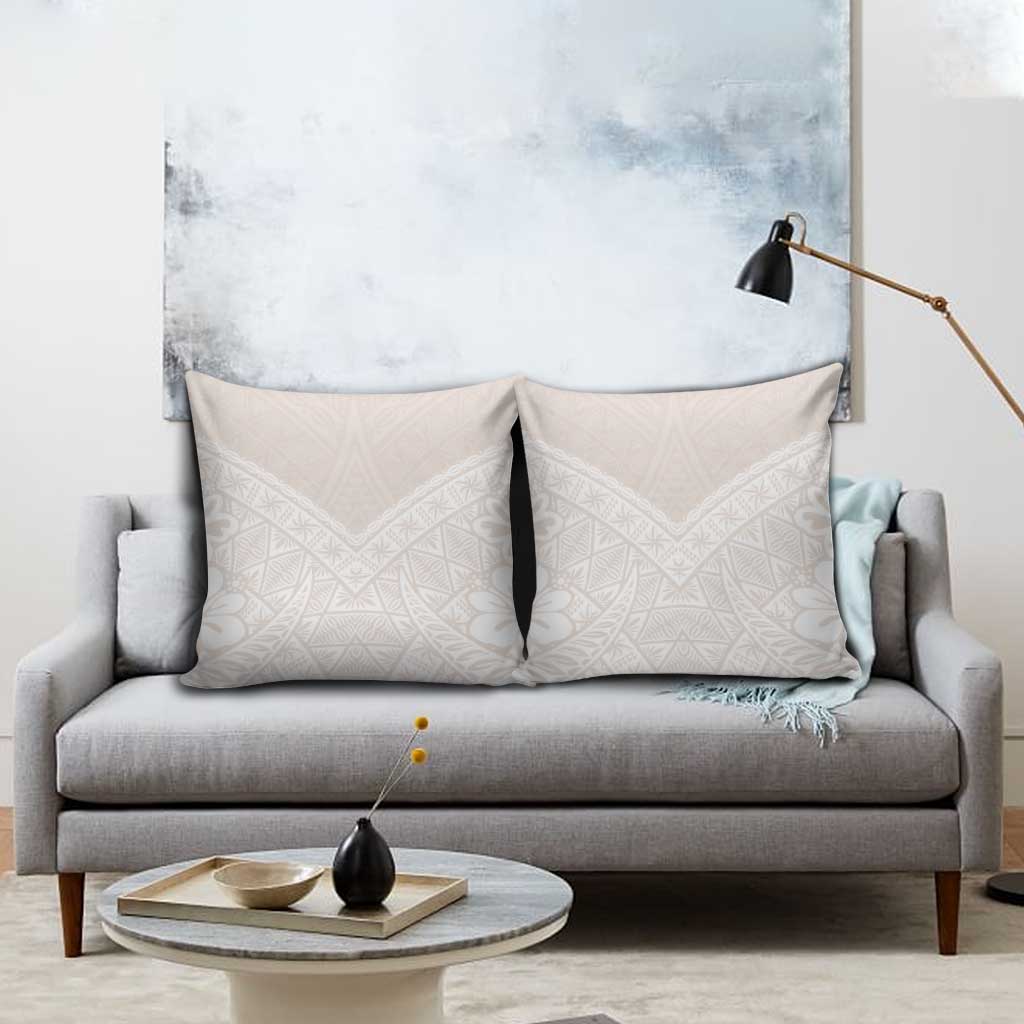 Lotu Tamaiti Tongan Polynesian Art Pattern Pillow Cover Traditional Tribal Motifs - Polynesian Pride