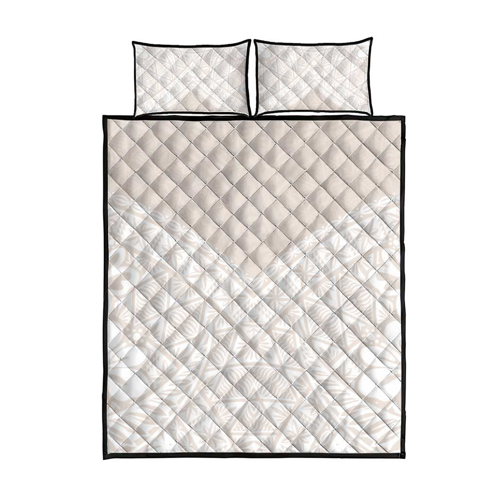 Lotu Tamaiti Tongan Polynesian Art Pattern Quilt Bed Set Traditional Tribal Motifs - Polynesian Pride