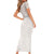Lotu Tamaiti Tongan Polynesian Art Pattern Short Sleeve Bodycon Dress Traditional Tribal Motifs - Polynesian Pride