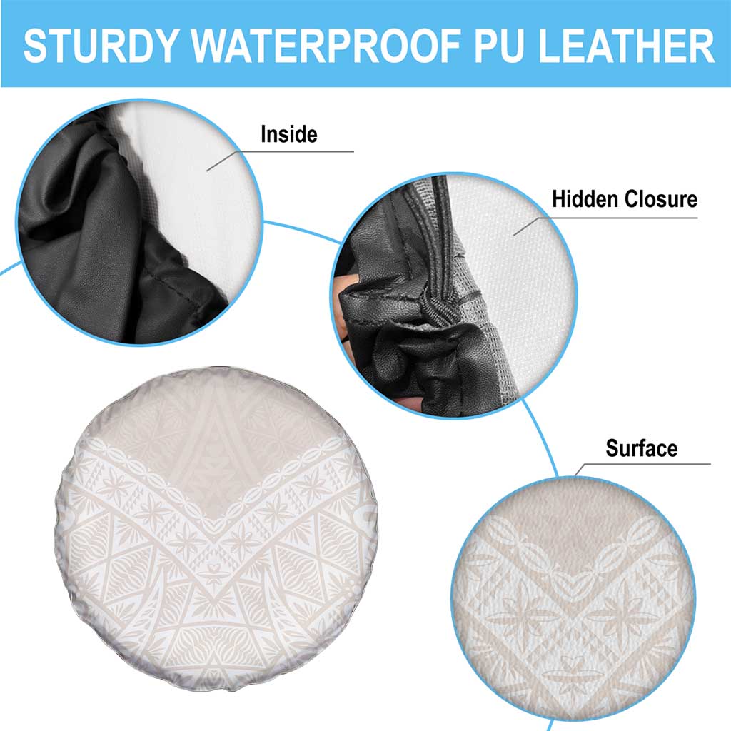 Lotu Tamaiti Tongan Polynesian Art Pattern Spare Tire Cover Traditional Tribal Motifs - Polynesian Pride