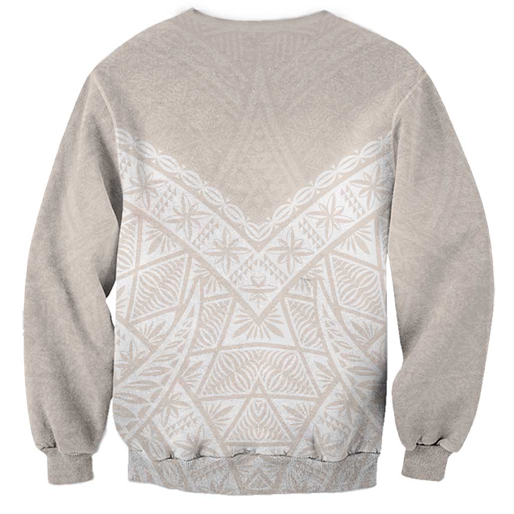 Lotu Tamaiti Tongan Polynesian Art Pattern Sweatshirt Traditional Tribal Motifs - Polynesian Pride