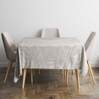Lotu Tamaiti Tongan Polynesian Art Pattern Tablecloth Traditional Tribal Motifs - Polynesian Pride